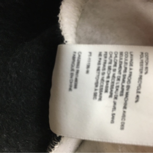 Oak+Fort Joggers Sweat Pants Size Small Black Cream - Picture 16 of 16